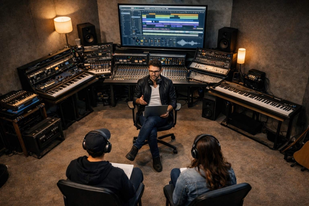 آموزش آهنگسازی و تنظیم